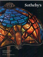 SOTHEBY’S IMPORTANT TIFFANY Lamps Glass Auction Catalog 2013