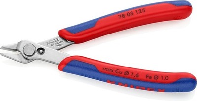 Knipex 7803125 Präzisionszange Electronic Super Knips Elektronik Feinmechanik