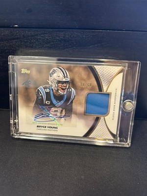 2026 Topps Flagship - Bryce Young - Auto & Relic /50 - Carolina Panthers