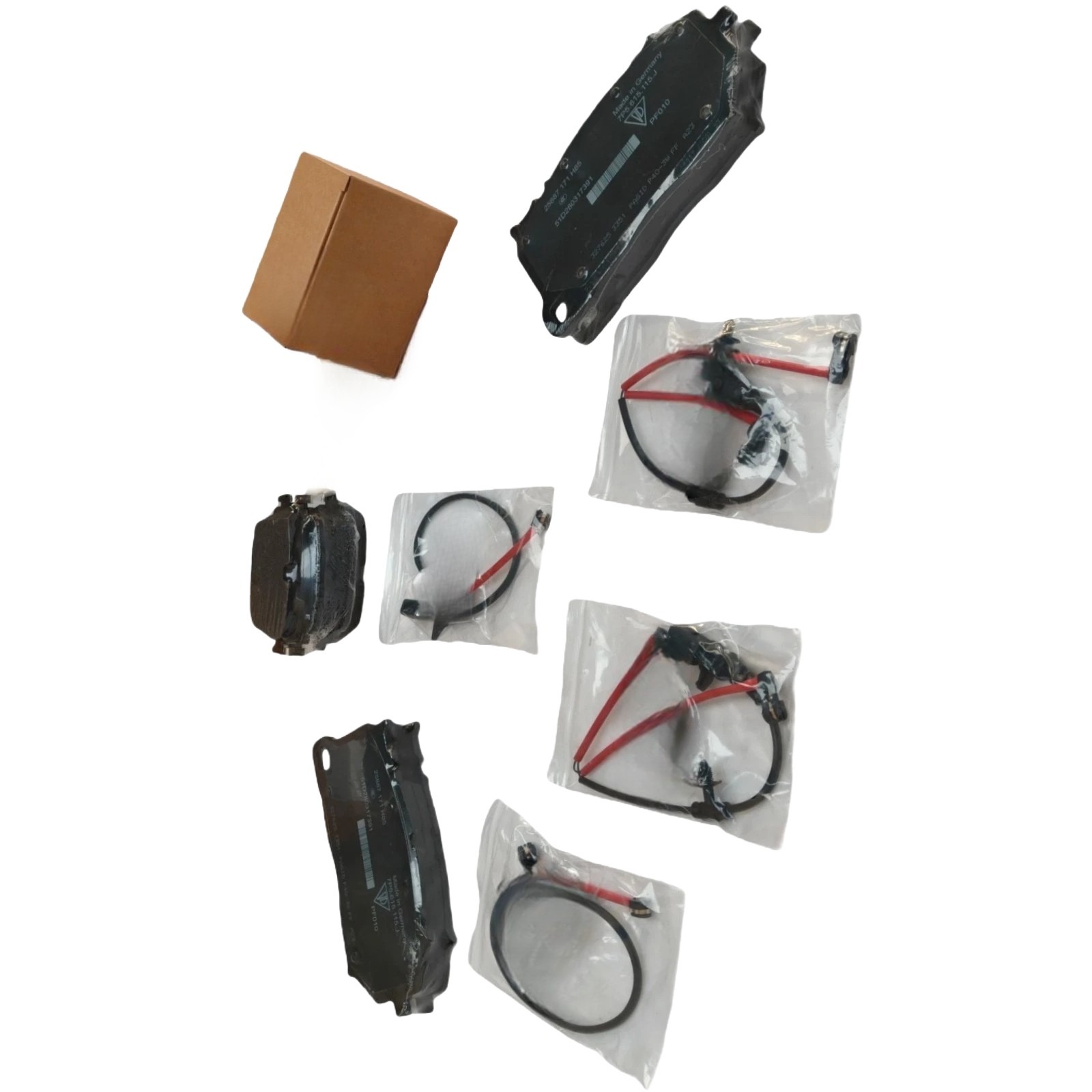 US 4M0698151AR Front Rear Brake Pad Kit 4M0698451AA For Lamborghini Urus 18-2022