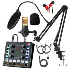 Komplettes Home Studio Aufnahmeset Mixer Kond...
