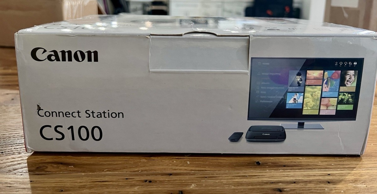 CANON Connect Station CS100 Photo Video Hub 1TB Storage