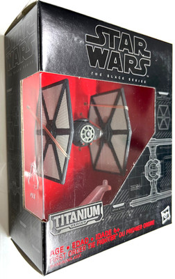 STAR WARS - BLACK SERIES - TITANIUM - FIRST ORDER TIE FIGHTER (#13) MISB