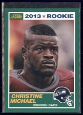 2013 Score - 2013 Rookie Christine Michael #345 (RC)