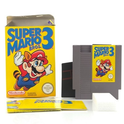 Nintendo NES Spiel: Super Mario Bros. 3 - Modul Anleitung OVP (PAL-B NOE)