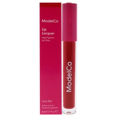 ModelCo Lip Lacquer - Iconic Red by ModelCo for Women - 0.17 oz Lip Gloss