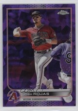 2022 Topps Chrome Update Sapphire Edition Purple 3/10 Josh Rojas #US180 0w27