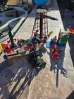 LEGO Pirates:1996 Armada Flagship (6291) Armada Sentry(6244) Castaway Raft(6257)