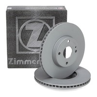 Zimmermann Bremsscheiben FüR Mazda 2 (Dl Dj) 1.5 1.5 D MX-5 IV (Nd) 1.5 Vorne