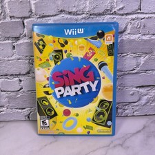 Sing Party (Nintendo Wii U) CIB Complete & Tested ✅