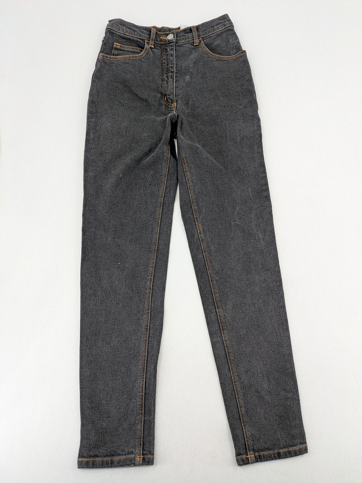 John Baner Damen Jeans Gr 38 Grau High Waist Mom Jeans Stretch Baumwolle Hose