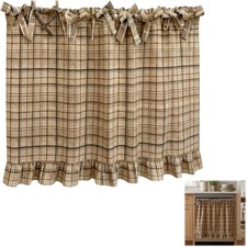 Farmhouse Oven Skirt Oven Curtain for Kitchen...