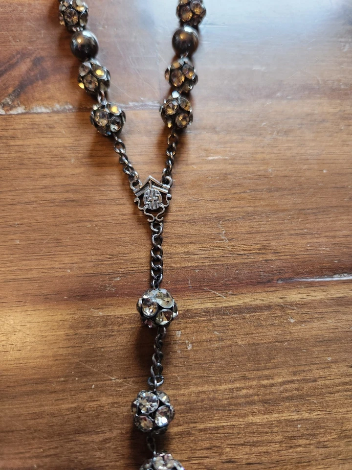 * Редкий * Y2K Джерси берег блестящий звезда ожерелье на роскошные шнурки - Изображение 2 из 4