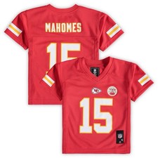 Patrick Mahomes Jersey 15 Kansas City Chiefs NFL Jersey Size Kids L 7