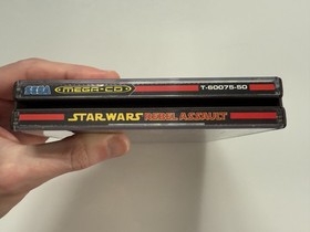 Star Wars Rebel Assault Sega Mega CD - UK PAL VGC CIB - High Quality Packing
