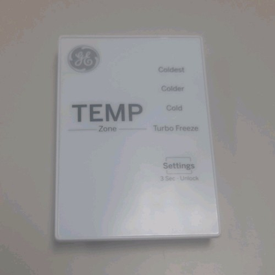 #ad #ad GE WR55X43399 Refrigerator Touch Control Board Panel Turbo Freeze White $120.00