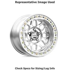 Kmc Wheels 23578560500 Grenade Crawl Beadlock 17x8.5 Wheel - Machined Kmc Wheels 23578560500 Grenade Crawl Beadlock 17x8.5 Wheel - Machined