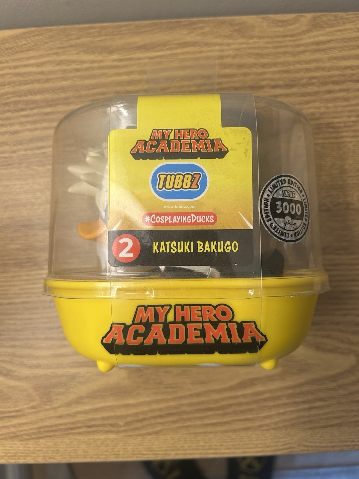 TUBBZ “Bakugo” (My Hero Academia) that’s limited to 3000