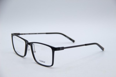 NEW FLEXON EP8009 001 BLACK GRAY AUTHENTIC FRAMES EYEGLASSES 56-18