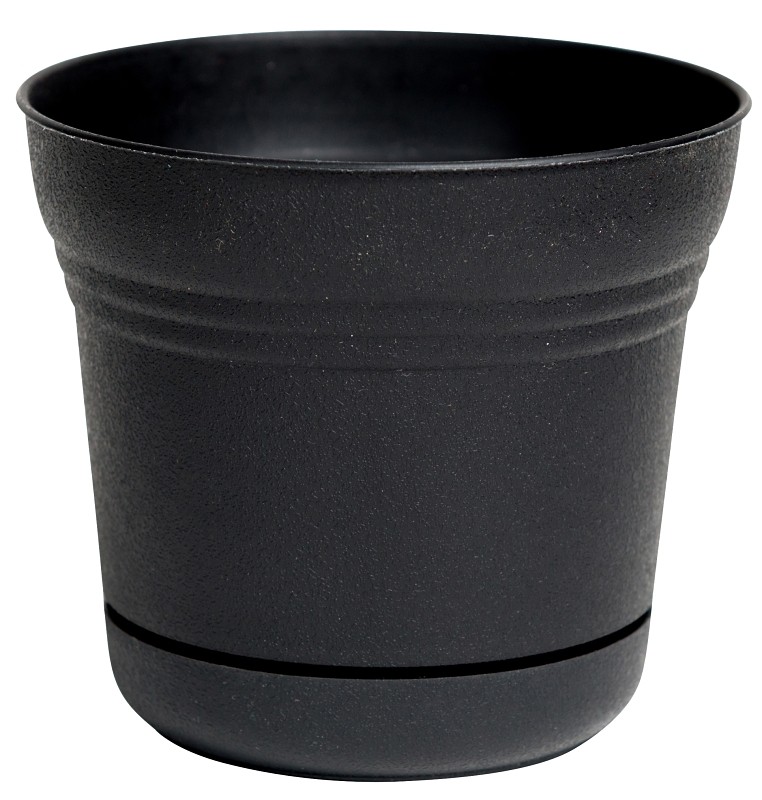 Bloem Saturn Planter with Saucer, 7