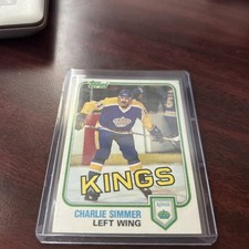 1981-82 Topps - Charlie Simmer #35