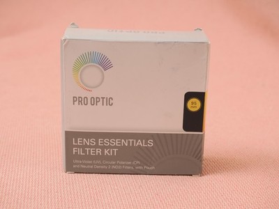 ProOptic 95mm Digital Essentials Filter Kit, with Ultra Violet (UV), Circular Po