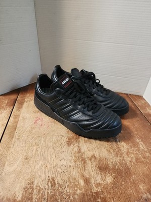 ADIDAS X ALEXANDER WANG AW BBALL SOCCER SHOES EG0903 TRIPLE BLACK MEN'S 11.5
