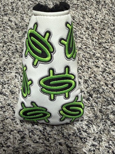 Rare Scotty Cameron Cash Is King Custom Shop Putter Headcover Mid Mallet