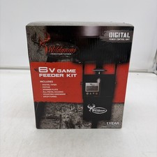 Wildgame Innovations 6v Game Feeder Kit Digital Power Control Unit Black Wildgame Innovations 6v Game Feeder Kit Digital Power Control Unit Black