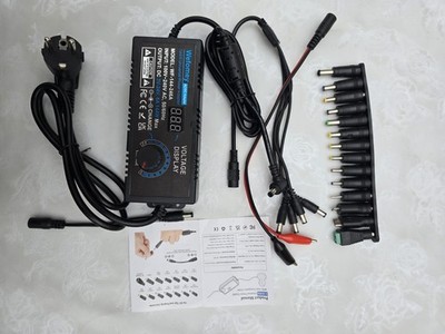 Neues Universal Netzteil AC/DC Adapter 144W 3 24V mit vielen Steckern