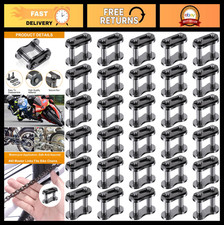 30pcs Heavy Duty Roller Chain Connecting Links, Master Link, Manganese Steel