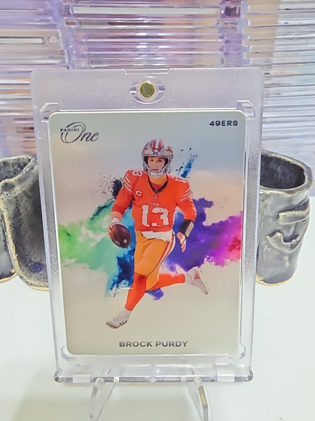 BROCK PURDY PANINI ONE COLOR BLAST!!! 2023 PANINI ONE BLAST!! SAN FRANCISCO...
