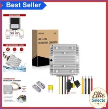 48V to 12V DC Converter 240W 20A Step Down Voltage Reducer Waterproof Aluminum