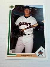 1991 Upper Deck - Star Rookie Steve Decker #25 (RC)