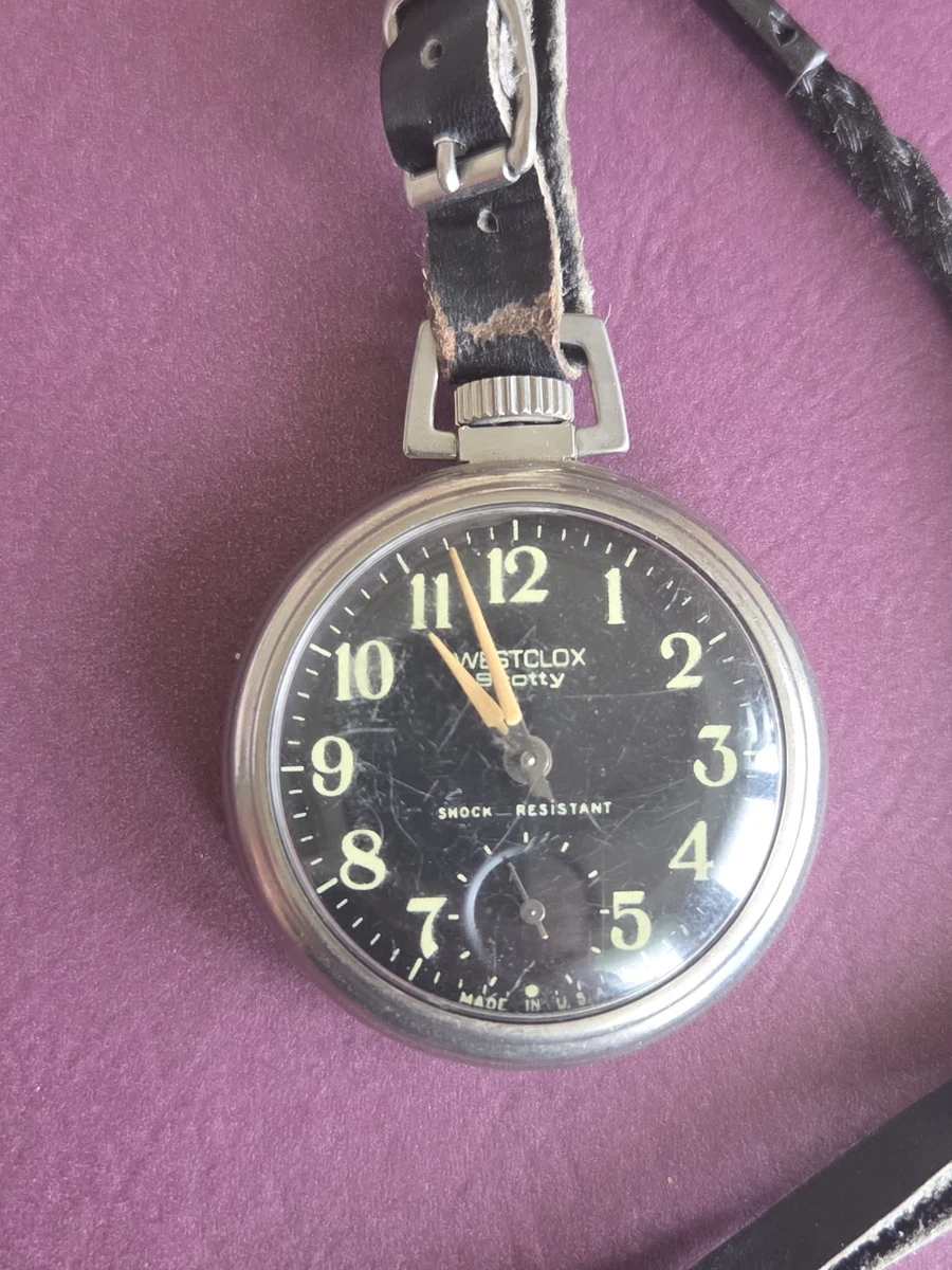 Westclox Pocket Watch Pocket Watches 1950-1959 Year Manufactured