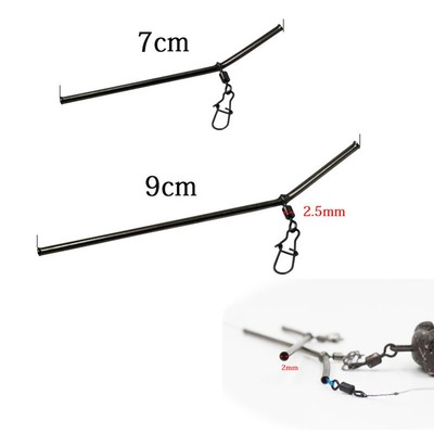 Leichtes Angeln Antitangle Ledger mit Haken Snap Balance Stecker