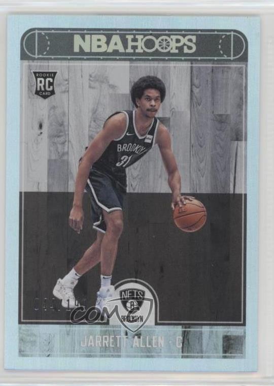 2017-18 Panini NBA Hoops Silver 44/199 Jarrett Allen #272 3y0