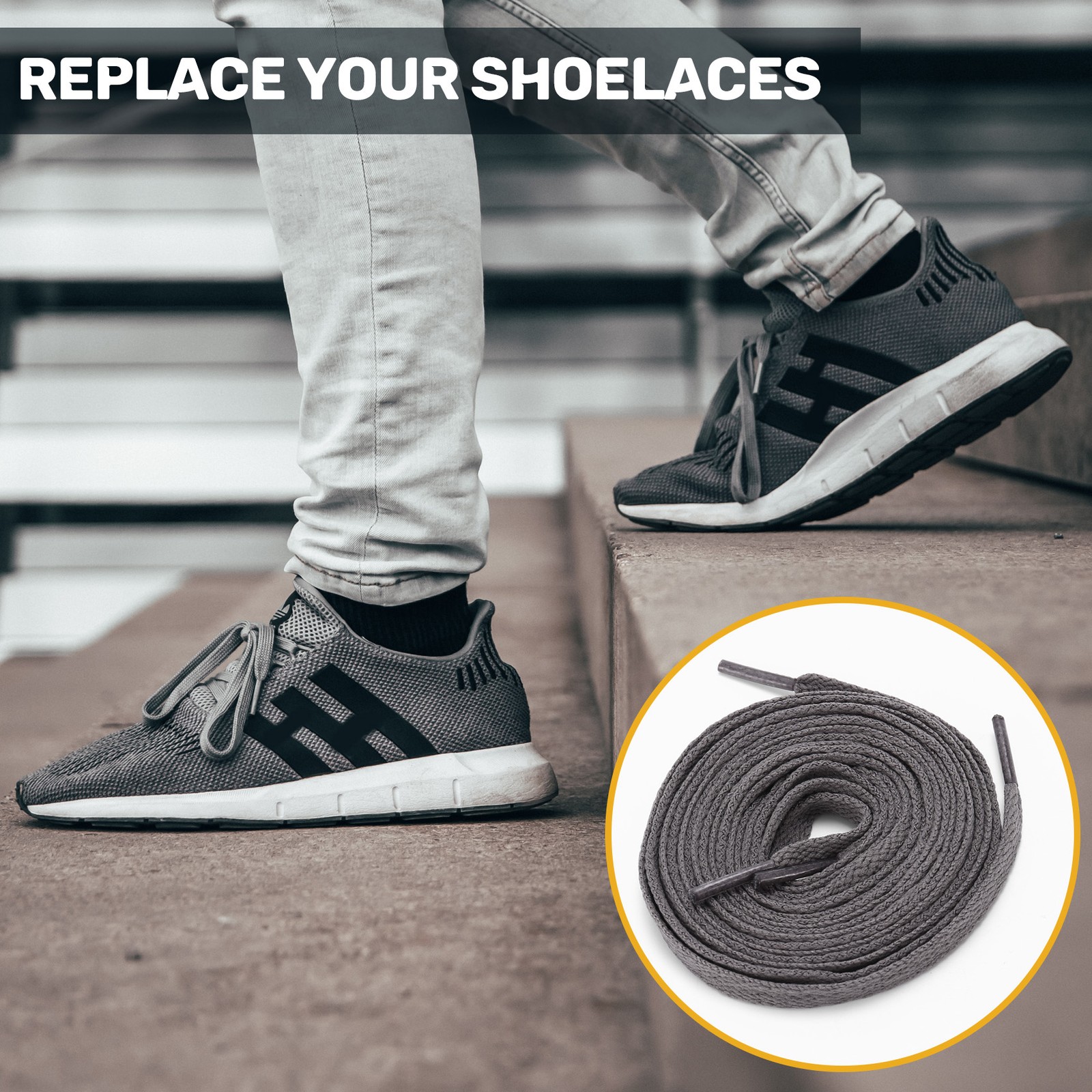 APL Scarpe da ginnastica sportive in tela lacci stringa grigio scuro coppia M6W6