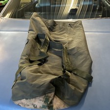 US Army Duffel Bag Large Military Olive Green Back Pack Rucksack Vintage