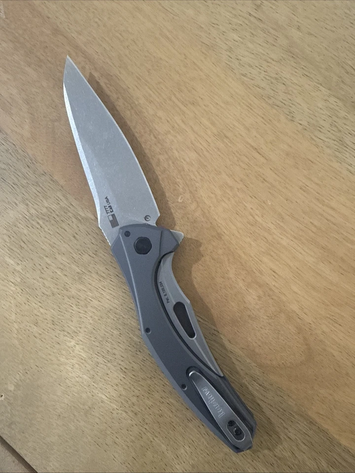 Navaja de bolsillo Kershaw 1776BLK20CV 3,25 pulgadas. Nudillo desnudo Foto 4 de 4