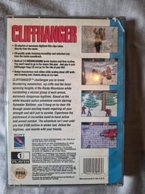 Cliffhanger Sega Cd Complete In Box With Foam Insert.