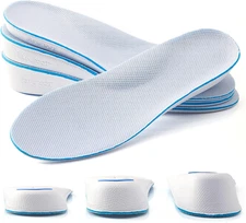 Height Increase Insole Arch Support Breathable Shoe Insoles Heel Lift Inserts El