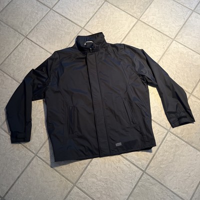 RUKKA Golf Outdoorjacke Schwarz Winddicht  2XL XXL Reißverschluss TOP Jacket