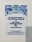 2026 Topps Finest Paul Skenes Base (RAW)
