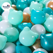 Bear Ball Pit Balls Shapes BPA Free Plastic Play Balls Crush Proof Kids Toddlers