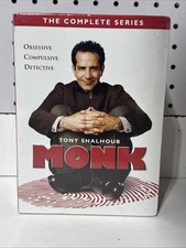 Monk Complete Series DVD Starring Tony Shalhoub, Episodes 1-8