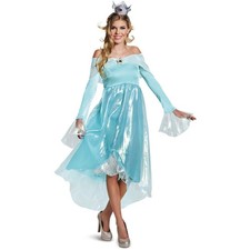 Licensed Nintendo Mario Galaxy Rosalina Deluxe Character Costume Adult Women