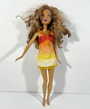 Barbie My Scene Bling Madison Westley Fashion Doll Brown Curly Hair rare