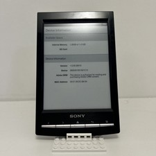 Sony PRS-T1 - 6" Digital E-Ink Pearl Black Ebook eReader Tested
