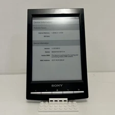 Sony PRS-T1 - 6" Digital E-Ink Pearl Black Ebook eReader Tested